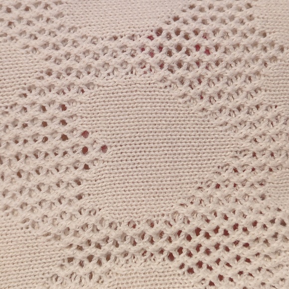 Christopher & Banks Women's Heart Pattern Sweater Size S - Picture 3 of 10